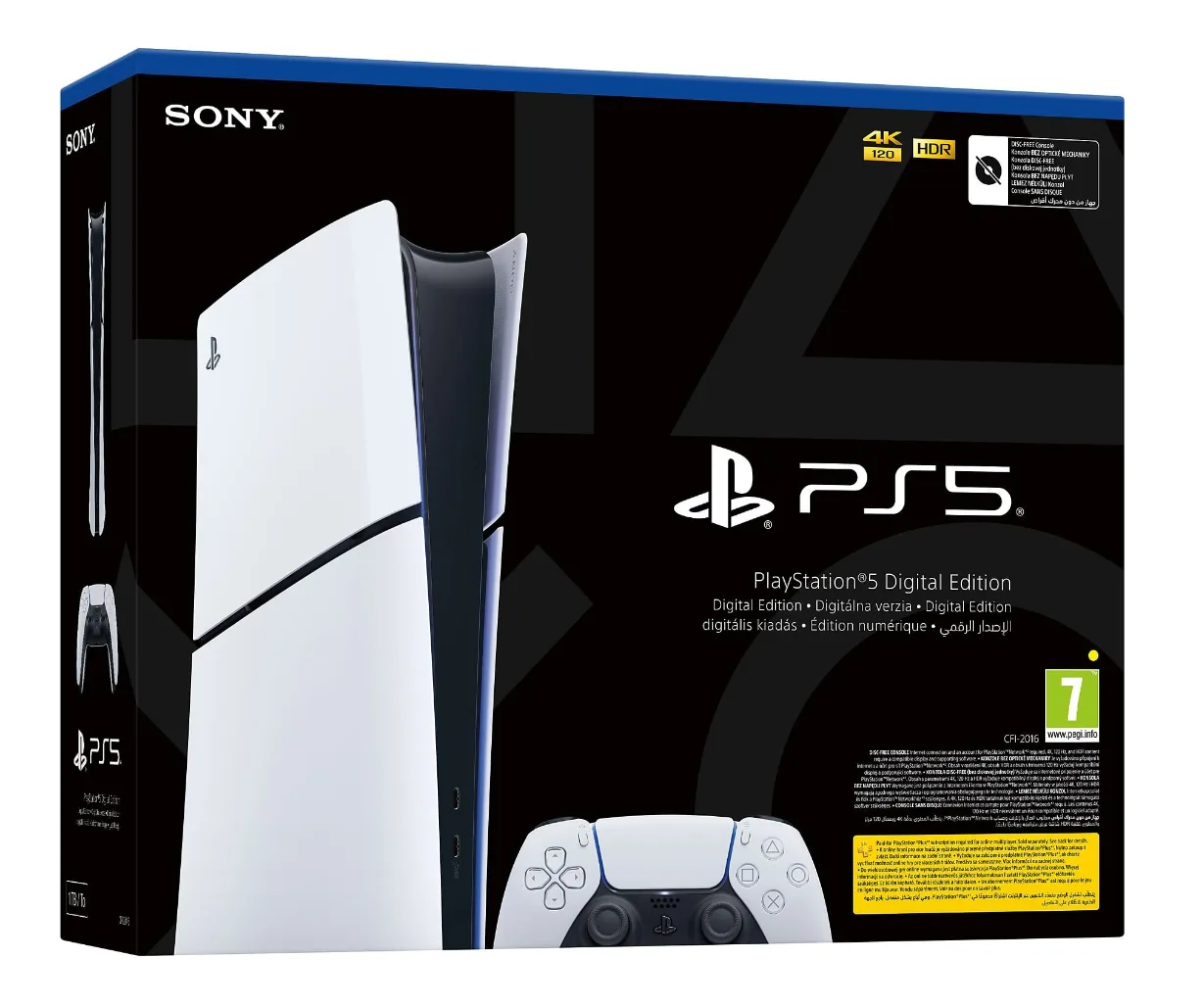 Sony Playstation 5 Slim Digital Edition 825 GB SSD Oyun Konsolu (İthalatçı Garantili)